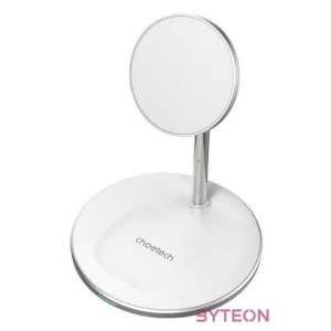 Choetech T581-F wireless charger with stand (white)