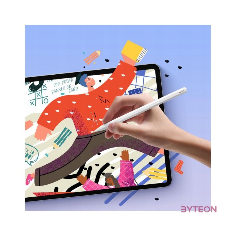 Baseus Smooth Writing 2 Stylus Active Pen (white)