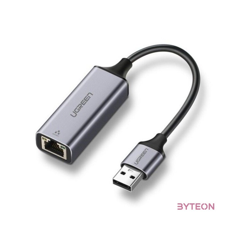 UGREEN Külső Gigabit Ethernet USB 3.0 adapter (szürke)