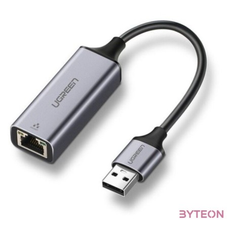 UGREEN Külső Gigabit Ethernet USB 3.0 adapter (szürke)