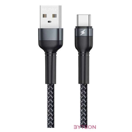 Cable USB-C Remax Jany Alloy, 1m, 2.4A (black)