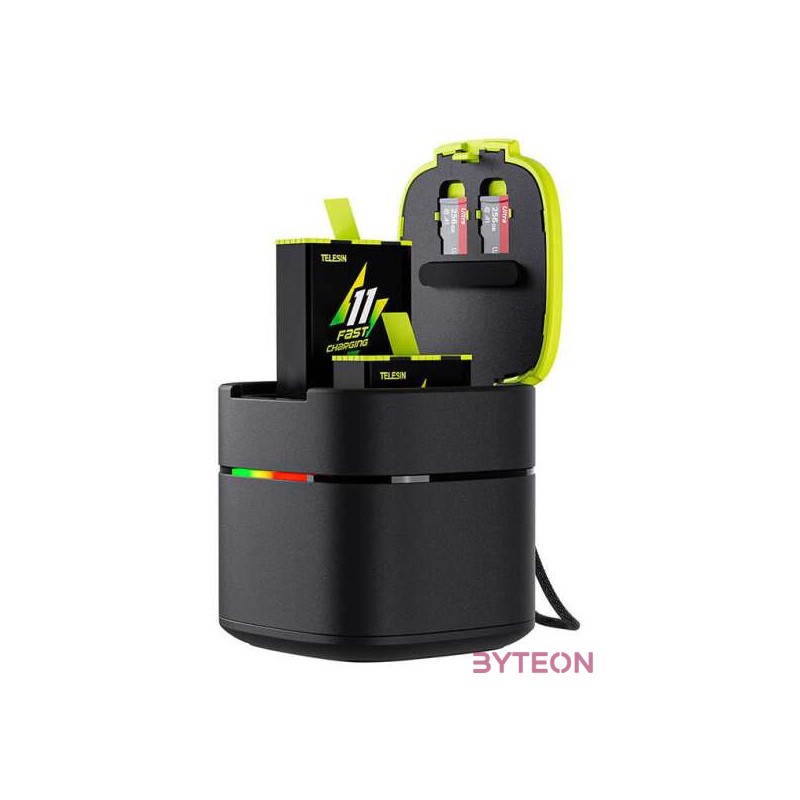 TELESIN Fast charge box 2 battery for GoPro Hero 9,10,11 GP-FCK-B11
