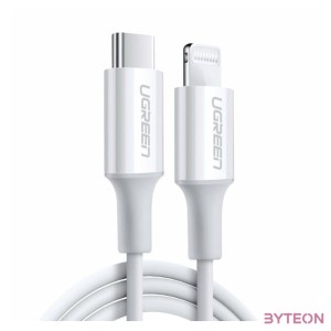 Cable Lightning to USB-C UGREEN 3A US171, 1.5m (white)