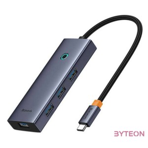 Hub 5w1 Baseus UltraJoy 5-Port (1xHDMI4K30Hz  4xUSB 3.0) grey