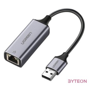 UGREEN Külső Gigabit Ethernet USB 3.0 adapter (szürke)