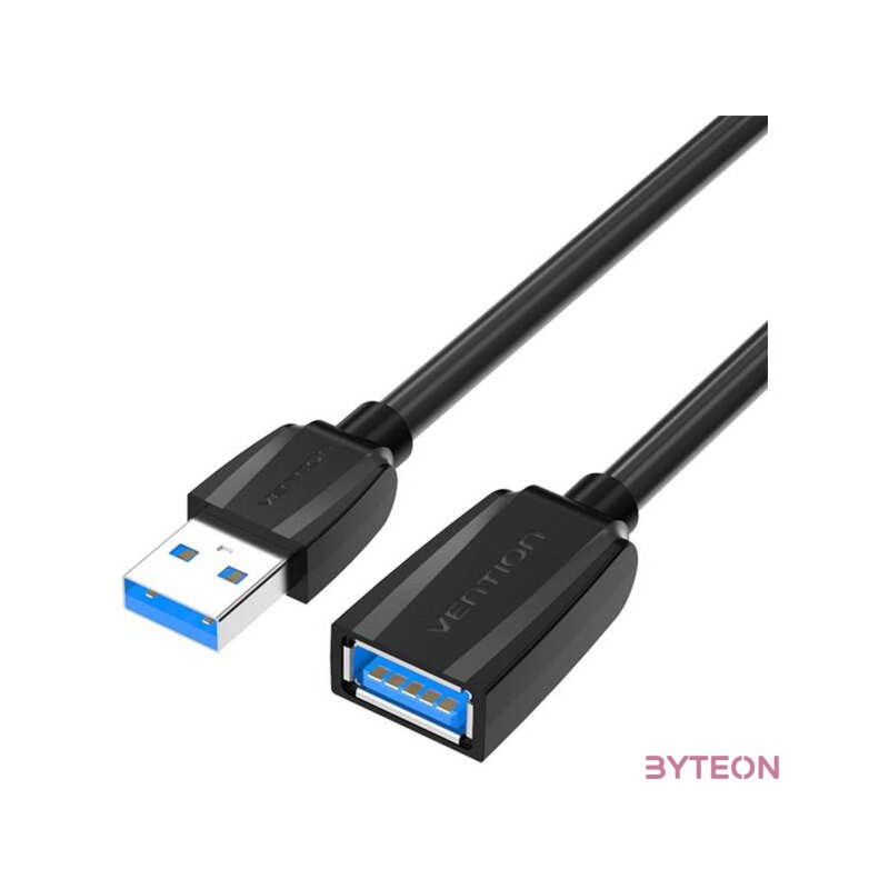 Extension Cable USB 3.0, male USB to female USB, Vention 2m (Black)