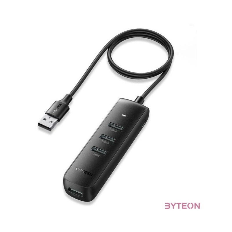 UGREEN CM416 4 az 1-ben USB-4x USB adapter 1m (fekete)