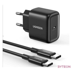 Ugreen CD250 adapter, 25W, USB-C, 2m (fekete)
