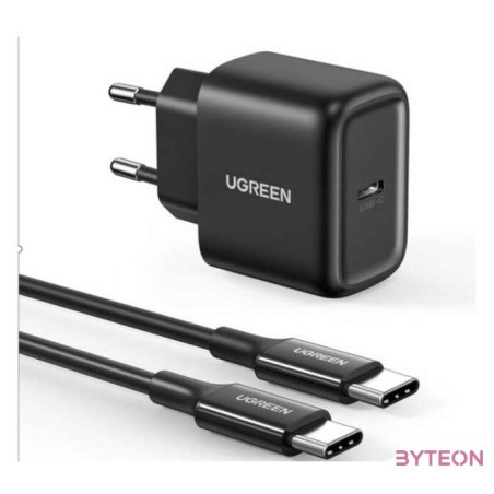 Ugreen CD250 adapter, 25W, USB-C, 2m (fekete)