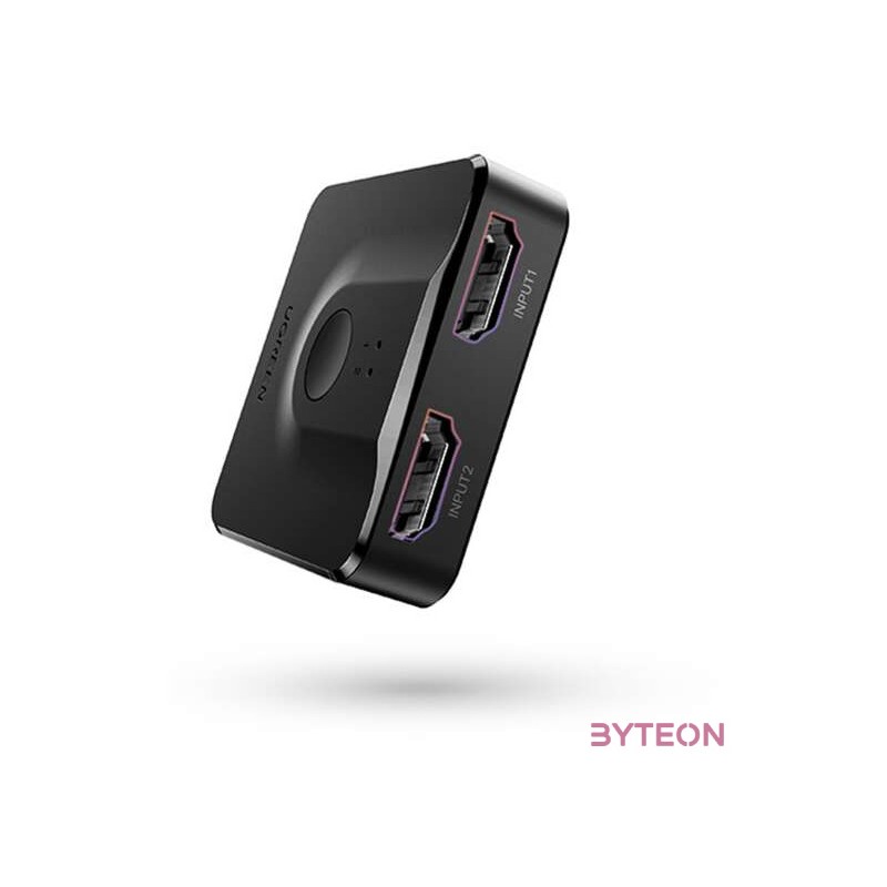 UGREEN 2 az 1-ben HDMI 2.0 kapcsoló 20cm (fekete)