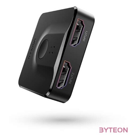 UGREEN 2 az 1-ben HDMI 2.0 kapcsoló 20cm (fekete)