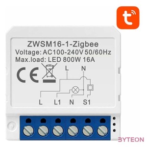 Smart Switch Module ZigBee Avatto ZWSM16-W1 TUYA
