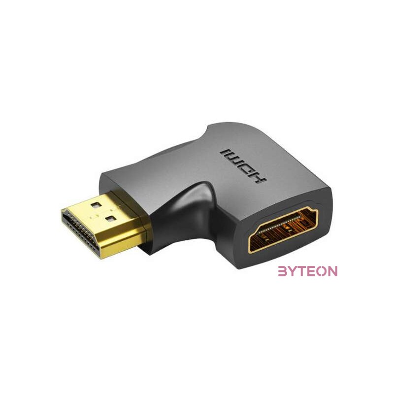 HDMI 90 degree Adapter Vention 4K 60Hz, AIOB0 (Black)