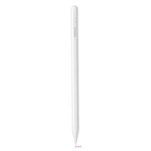 Active stylus Baseus Smooth Writing Series with wireless and cabled charging (White)