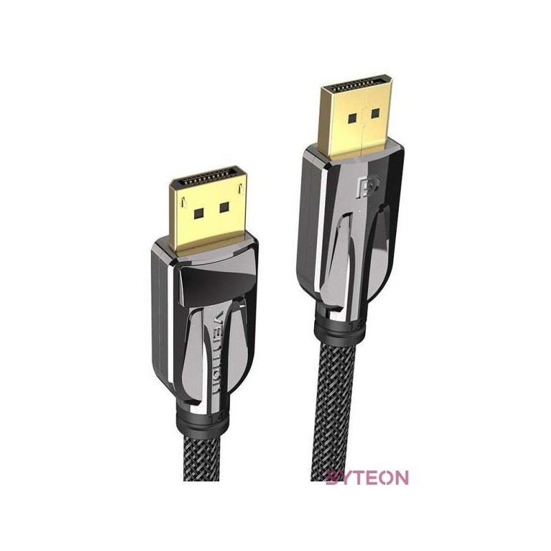 Display Port cable 2x Male, Vention HCABG 8K 60Hz, 1.5m (black)