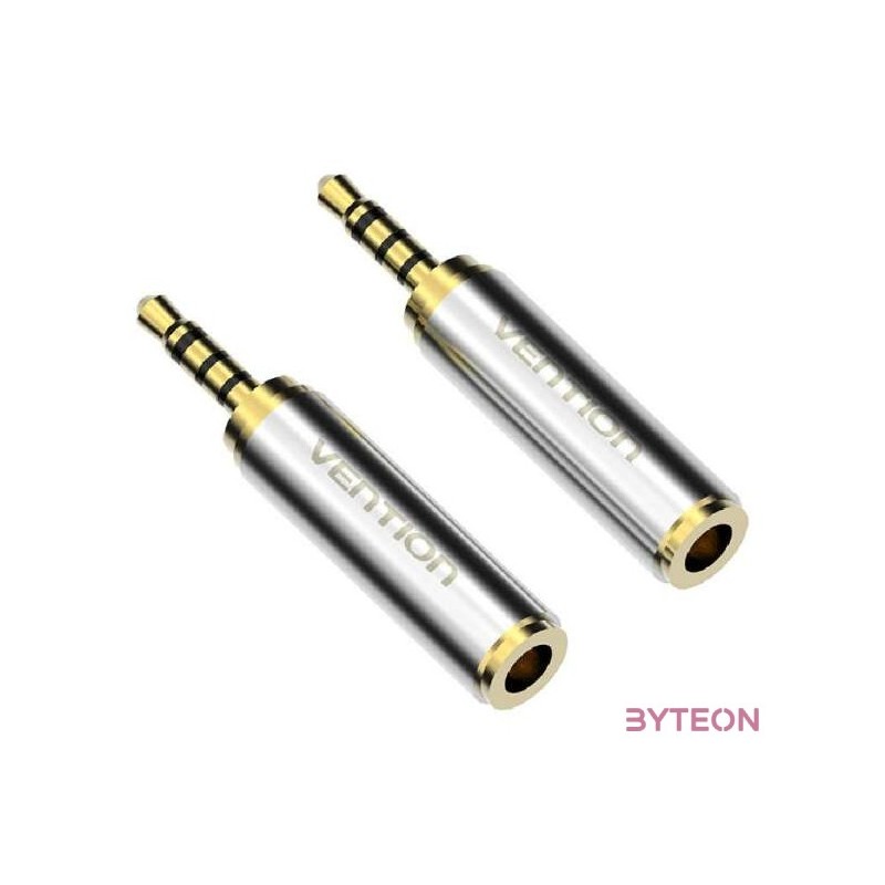 audio adapter, Vention VAB-S02, 3.5mm (female) to mini jack 2.5mm (male), (gold)