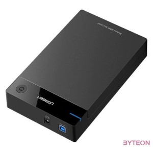 UGREEN Külső 3.5 SATA USB 3.0 HDD ház (fekete)