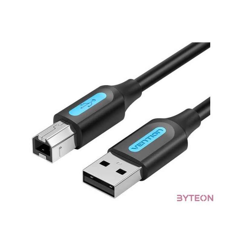 Cable USB 2.0 A to B Vention COQBI 3m (black)