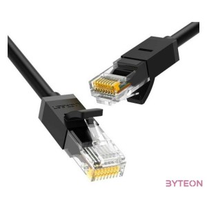 UGREEN Ethernet RJ45 hálózati kábel, Cat.6, UTP, 2m (fekete)