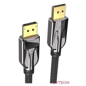 Display Port cable 2x Male, Vention HCABG 8K 60Hz, 1.5m (black)