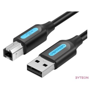 Cable USB 2.0 A to B Vention COQBD 2m (black)