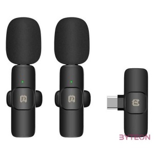 Wireless microphone Puluz PU3151B Lavalier Type C