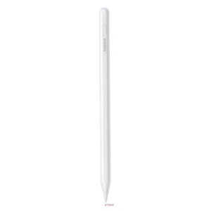 Active stylus Baseus Smooth Writing Series with wireless and cabled charging (White)