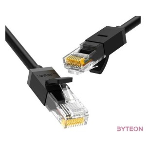 UGREEN Ethernet RJ45 hálózati kábel, Cat.6, UTP, 2m (fekete)