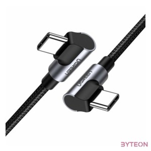 USB-C-USB-C kábel UGREEN US323, PD, 3A 60W, 1m (fekete)