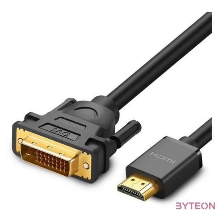 UGREEN HD106 HDMI - DVI kábel, 3m (fekete)