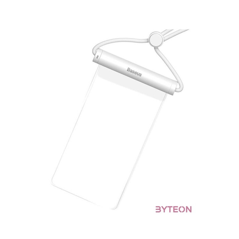 Waterproof phone case Baseus AquaGlide with Cylindrical Slide Lock (white)