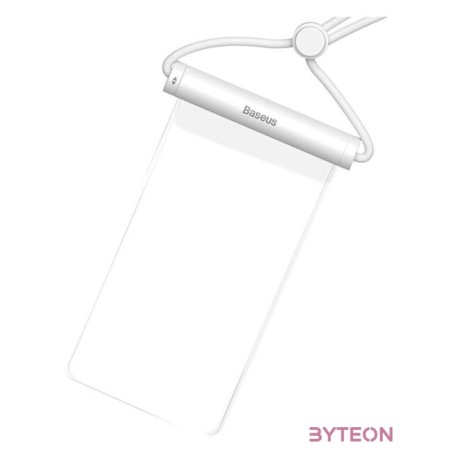 Waterproof phone case Baseus AquaGlide with Cylindrical Slide Lock (white)