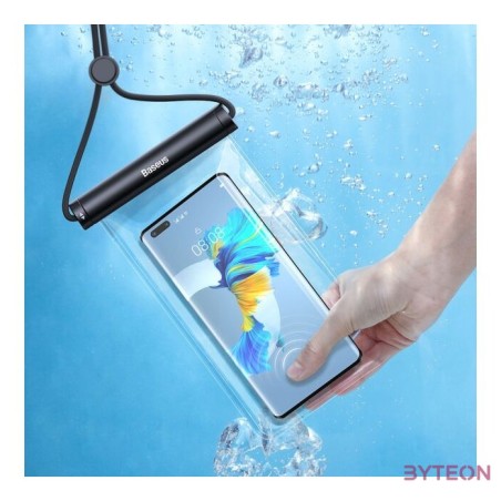 Waterproof phone case Baseus AquaGlide with Cylindrical Slide Lock (black)