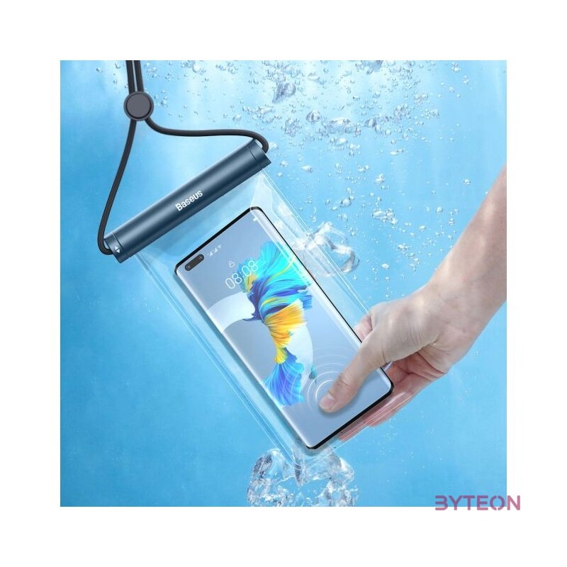 Waterproof phone case Baseus AquaGlide with Cylindrical Slide Lock (blue)