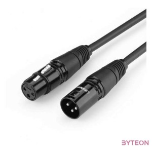 UGREEN AV130 XLR anya-duga XLR kábel - 10 m (fekete)