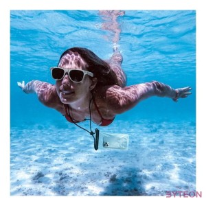 Waterproof phone case Baseus AquaGlide with Cylindrical Slide Lock (blue)