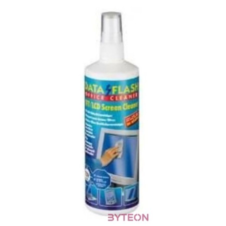Data Flash DF1625 képernyőtisztító spray 200ml  mikroszálas kendő