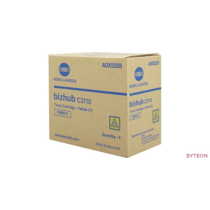 Konica Minolta TNP51Y - Sárga