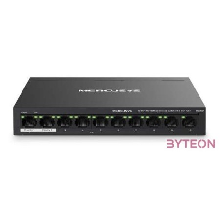Mercusys MS110P 10port switch