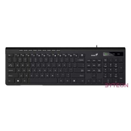 Genius SlimStar 230 II USB fekete magyar billentyűzet