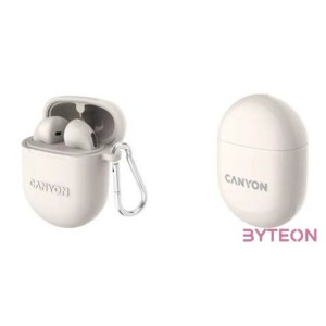 Canyon CNS-TWS6BE Bluetooth mikrofonos fülhallgató