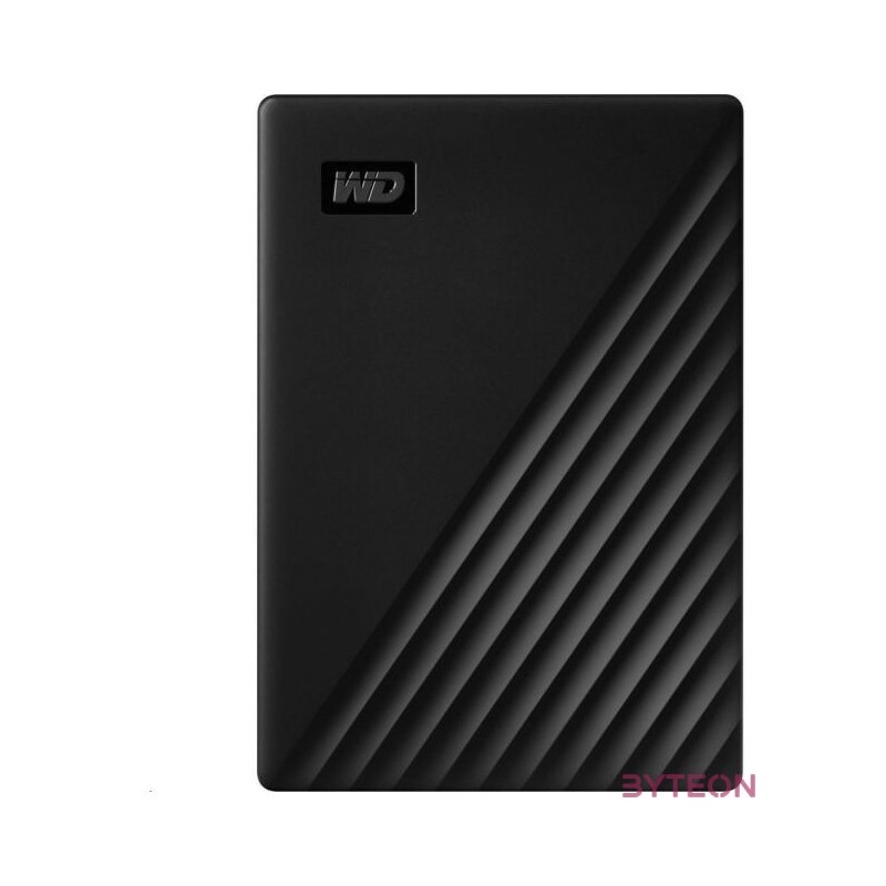 2,5 USB HDD 4TB WD My Passport USB 3.2 fekete WDBPKJ0040BBK