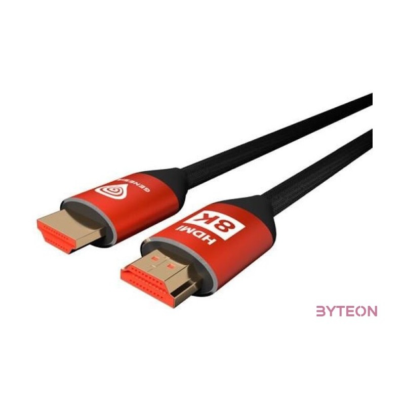 HDMI-HDMI kábel 3m aranyozott v2.1 Natec Genesis NKA-1994