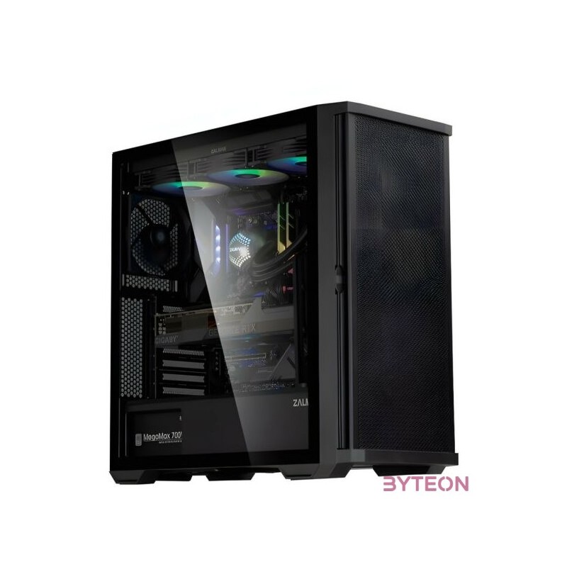 Zalman Z10 Számítógépház - Fekete