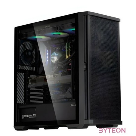 Zalman Z10 Számítógépház - Fekete