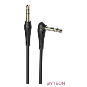 Audió kábel 3.5mm jack - 3.5mm jack Hoco UPA14 fekete