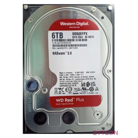 3,5 HDD 6TB WD SATA3 256MB WD60EFPX