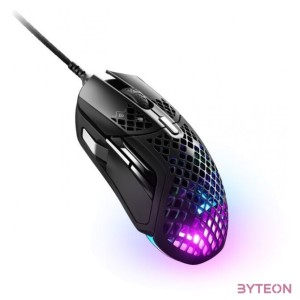 Steelseries Aerox 5 vezetékes fekete gamer egér