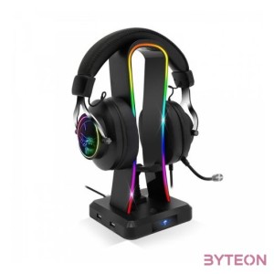 Spirit of Gamer SENTINEL RGB USB fejhallgató állvány