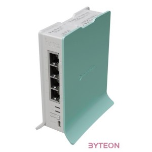 MikroTik hAP ax lite L41G-2AXD 4xGbE LAN 2,4GHz 802.11ax Wi-Fi 6 Vezeték nélküli router